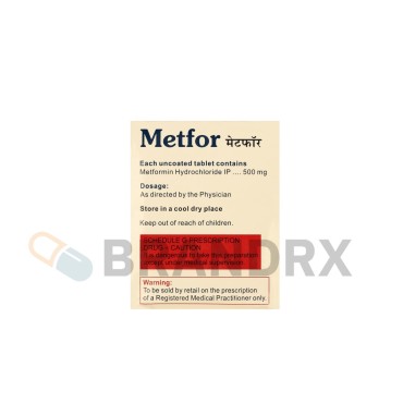 Metfor 500 mg Cipla